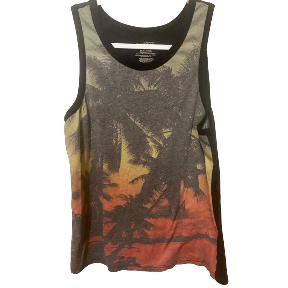 No Boundaries Palm Tree Tropical Tank Top